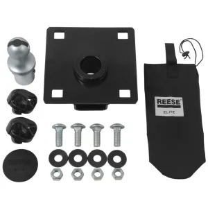 Reese Elite Series Gooseneck Hitch - 2-5/16" Ball - 25000 lb Gross Weight - Steel - Black Powder Coat