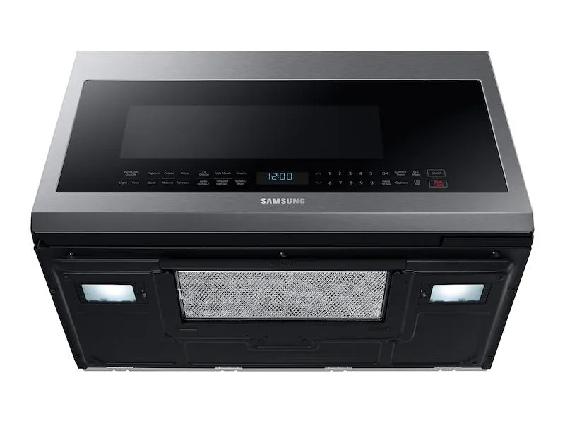 Samsung 2.1 cu. ft. Over-the-Range Microwave with Sensor Cooking in Fingerprint Resistant Stainless Steel