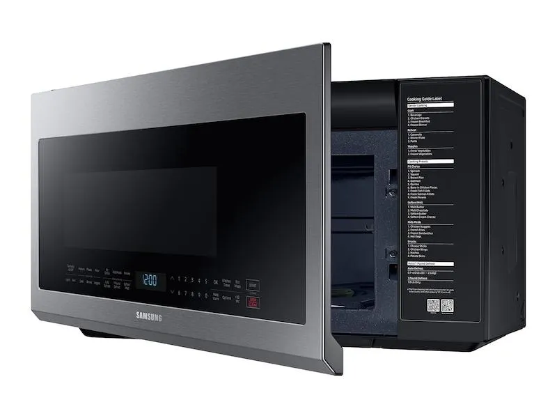 Samsung 2.1 cu. ft. Over-the-Range Microwave with Sensor Cooking in Fingerprint Resistant Stainless Steel