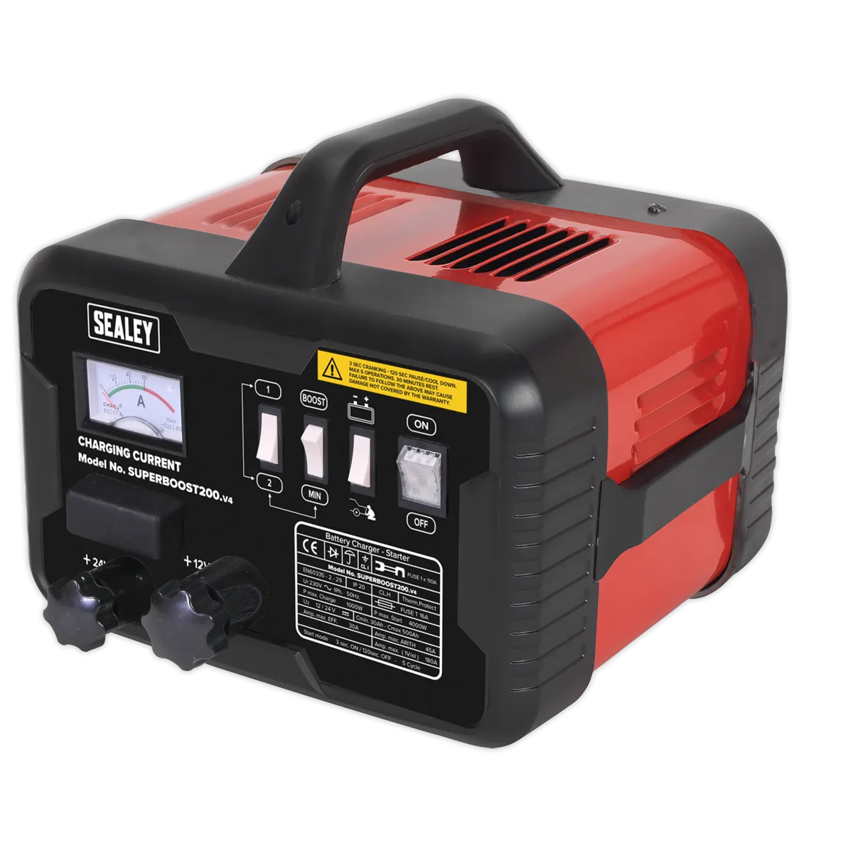 Starter/Charger 200/45Amp 12/24V 230V