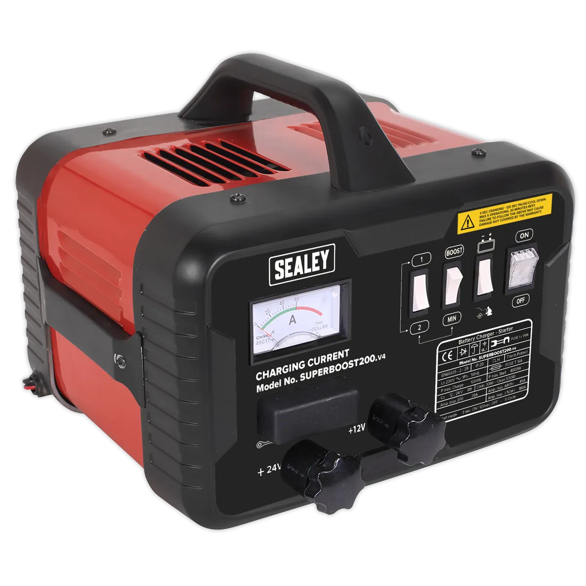 Starter/Charger 200/45Amp 12/24V 230V