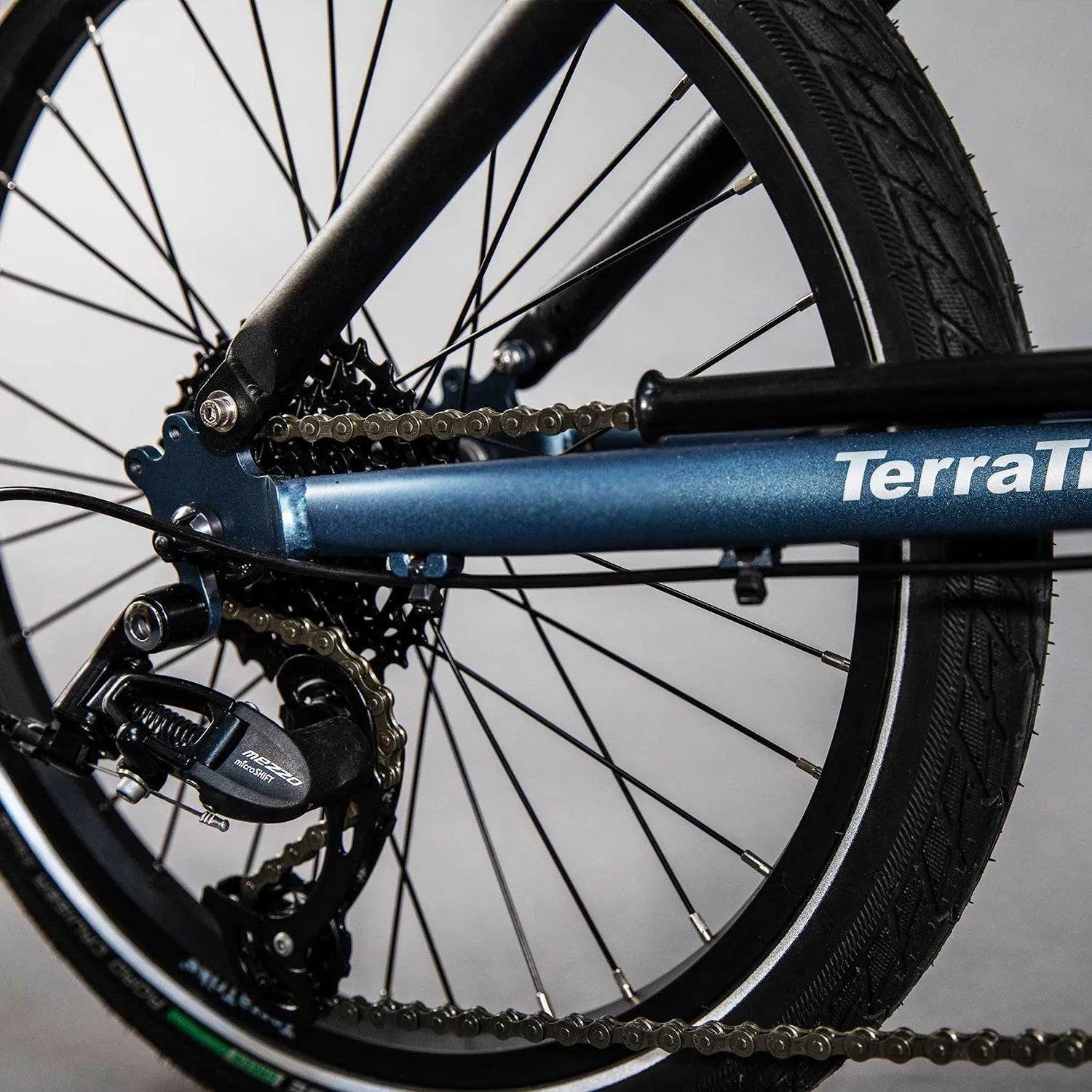 TerraTrike Maverick X 8 - Steel Blue 2022