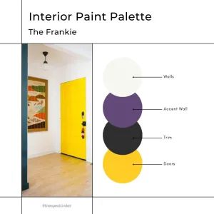 The Frankie Interior Paint Palette