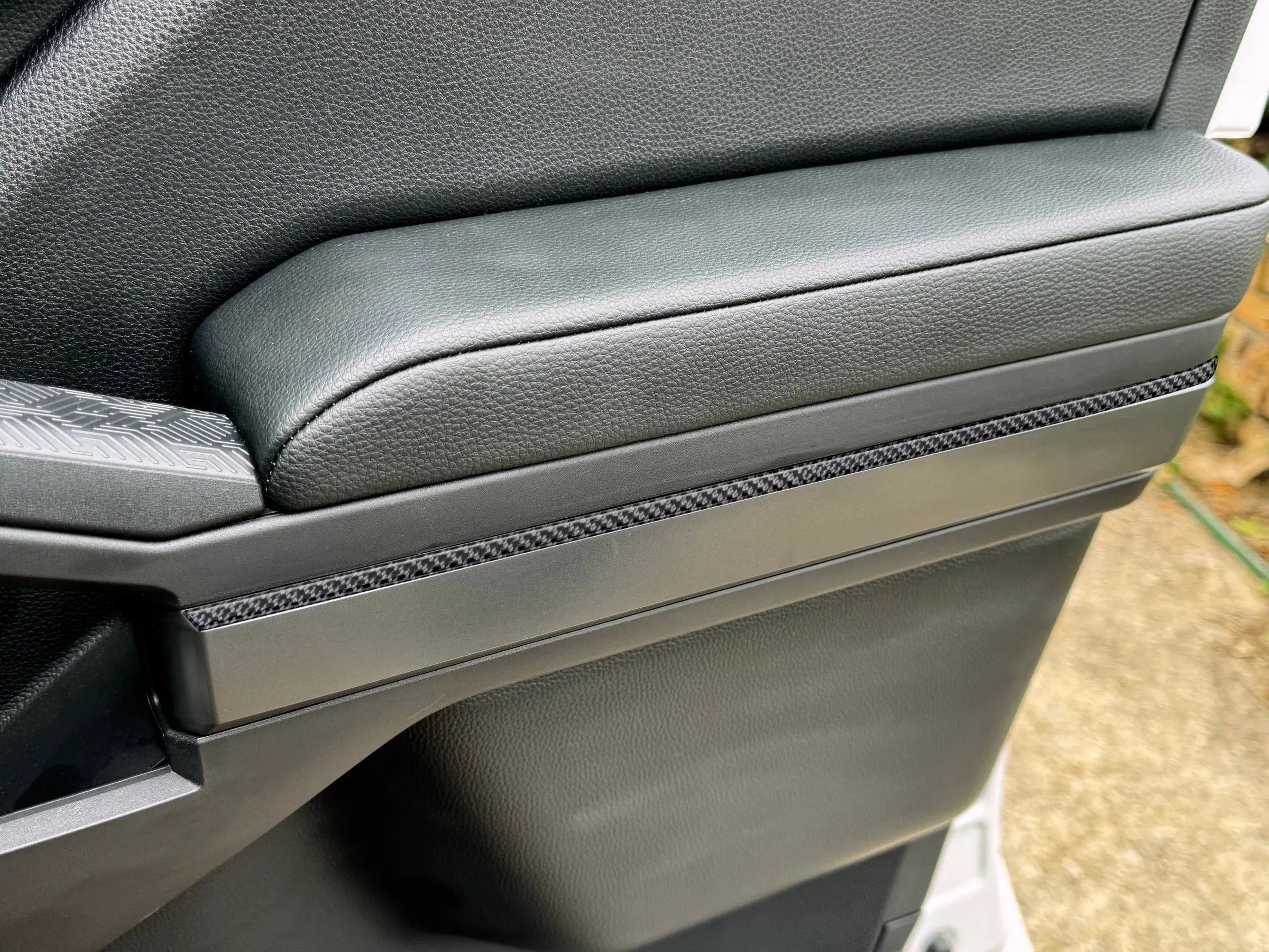 Tufskinz Side Door Armrest Lower Line Accent Trim For Tacoma (2024-Current)
