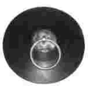 Weaver 2" Standard Black Pad Tow Ring