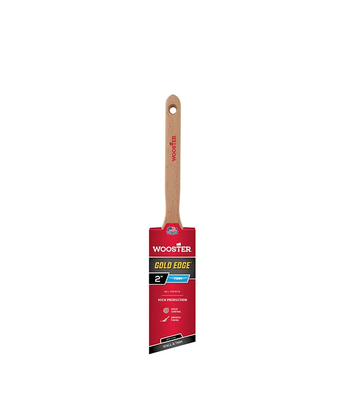 Wooster Gold Edge Semi-Oval Angle Sash Paint Brush