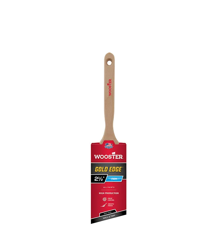 Wooster Gold Edge Semi-Oval Angle Sash Paint Brush