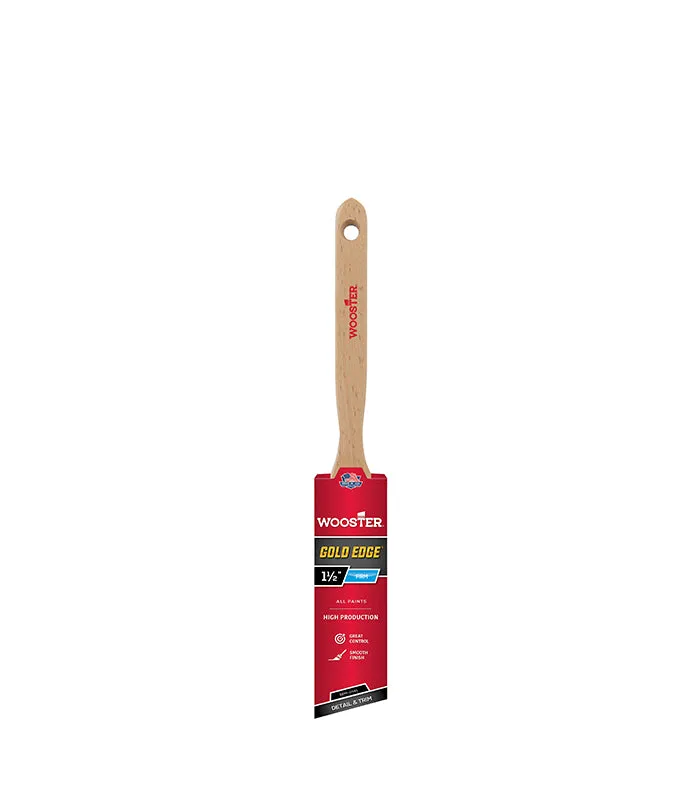 Wooster Gold Edge Semi-Oval Angle Sash Paint Brush